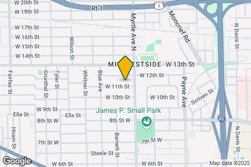 Map Image of the Property - 1329 W 11th St