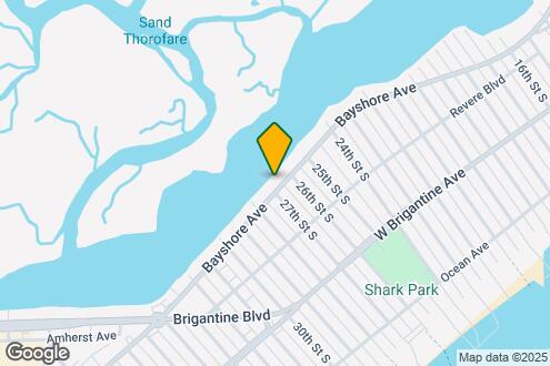 Map Image of the Property - 2605 Bayshore Ave