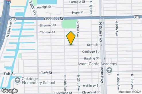 Map Image of the Property - 2326 Scott St