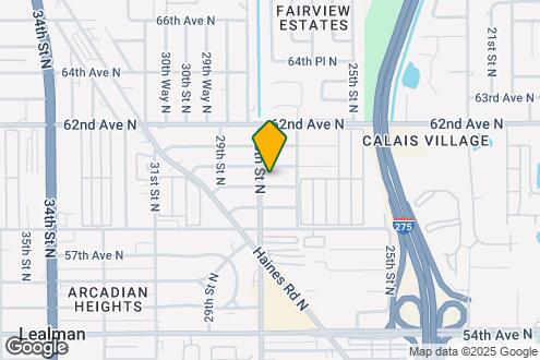 Map Image of the Property - 2761 59th Ave N