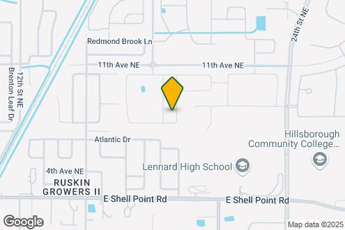 Map Image of the Property - 1619 Broad Winged Hawk Dr