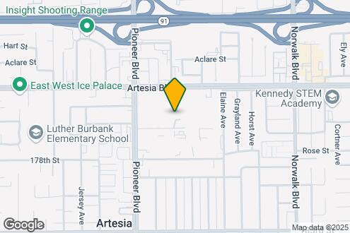 Map Image of the Property - Los Arboles Apartments