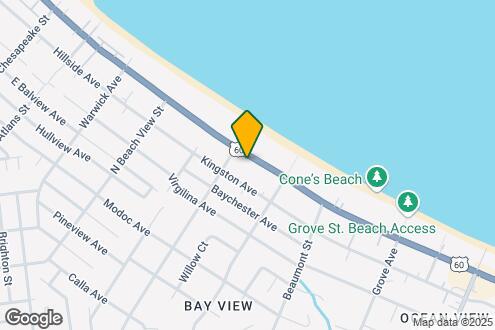 Map Image of the Property - 1415 E Ocean View Ave