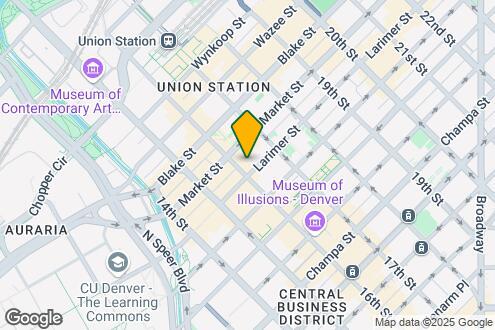 Map Image of the Property - 1625 Larimer St