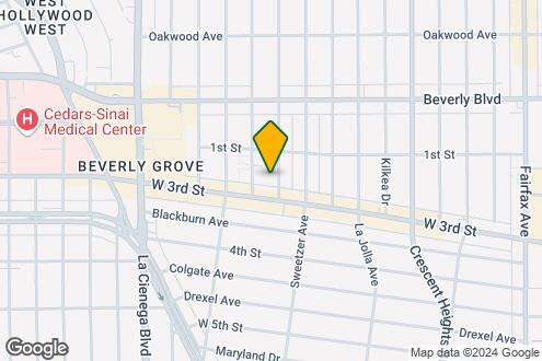 Map Image of the Property - 133 S Flores St