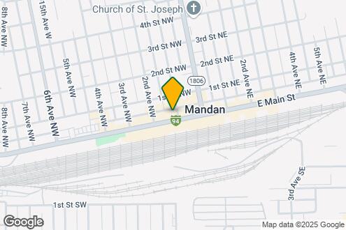 Map Image of the Property - Mandan Place Apartments