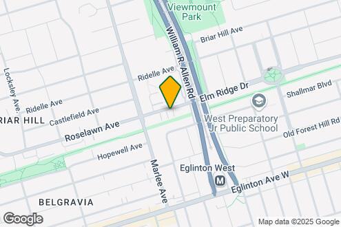 Image Cartographique de la Propriété - Roselawn Heights