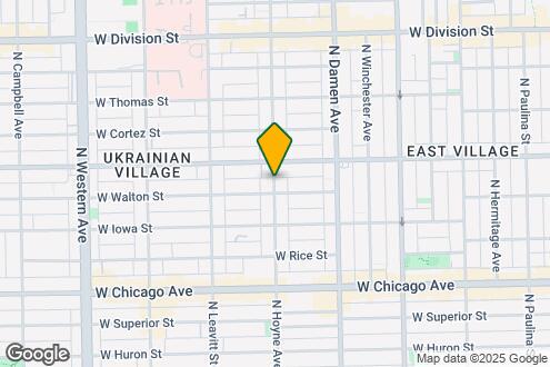 Map Image of the Property - 949 N Hoyne Ave