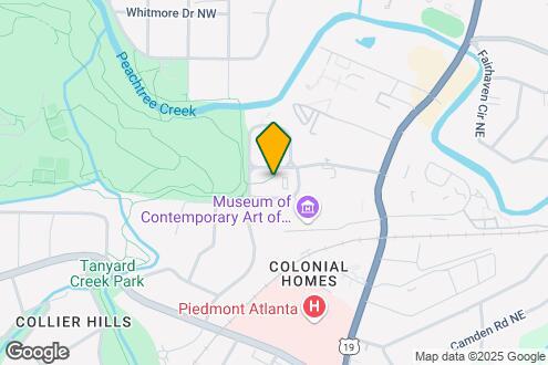 Map Image of the Property - 222 Colonial Homes Dr NW