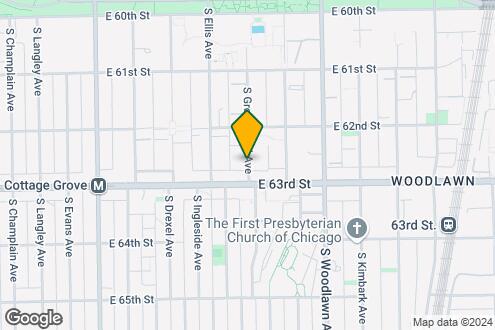 Map Image of the Property - 6242 S Greenwood Ave