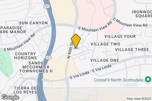 Map Image of the Property - 55 Resort Scottsdale - All Inclusive Pricing