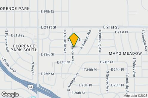 Map Image of the Property - 3804 E 22nd Pl