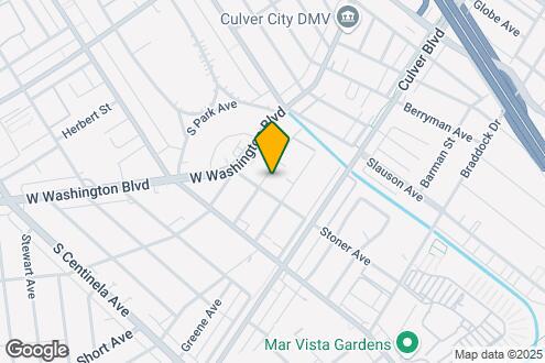 Map Image of the Property - Frame Mar Vista