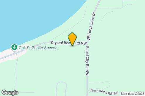 Map Image of the Property - 5151 Crystal Beach Rd NW