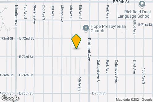 Map Image of the Property - Portland Terrace Apartments