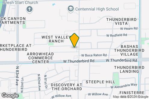 Map Image of the Property - The Barton Apartments