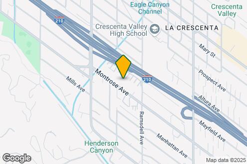 Map Image of the Property - Americana La Crescenta