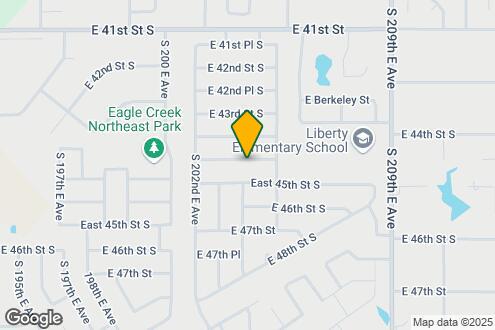 Map Image of the Property - 20332 E 44th St S