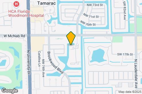 Map Image of the Property - Tamarac Pointe Apartments