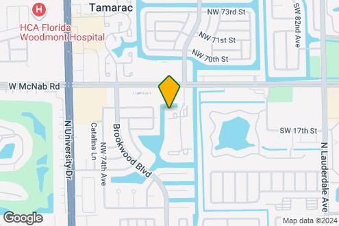 Map Image of the Property - Tamarac Pointe