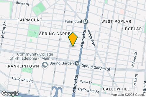 Map Image of the Property - 2200 Benjamin Franklin PKWY Unit 1B-N1809