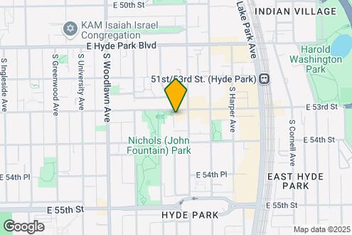 Map Image of the Property - 1363-67 E. 53rd St.