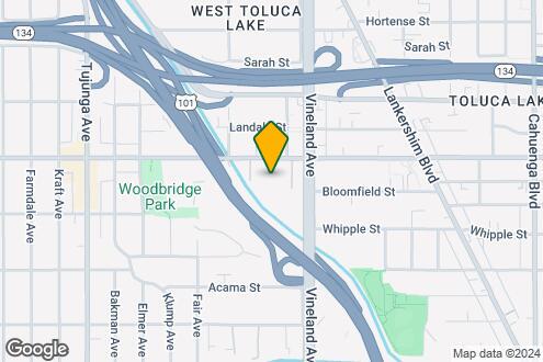 Map Image of the Property - Vida Studio City