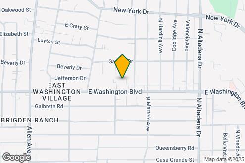 Imagen del Mapa de la Propiedad - The Foothills at Eaton Canyon