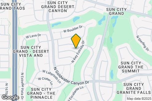 Map Image of the Property - 16216 W Mountain Pass Dr