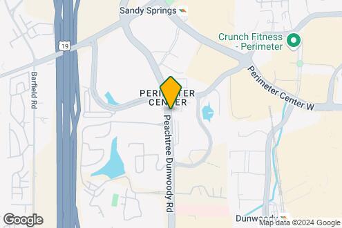 Map Image of the Property - 6919 Peachtree Dunwoody Rd