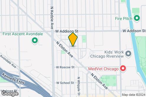 Map Image of the Property - 3050 W Cornelia Ave