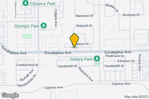 Map Image of the Property - 6560 Eucalyptus Ave