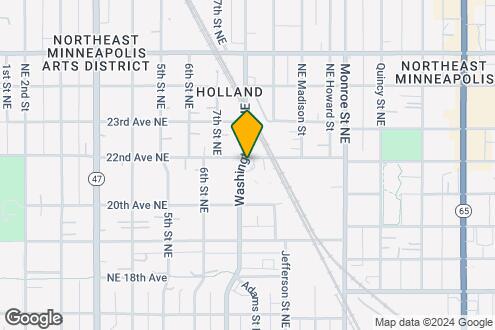 Imagen del Mapa de la Propiedad - Hollander Row Homes