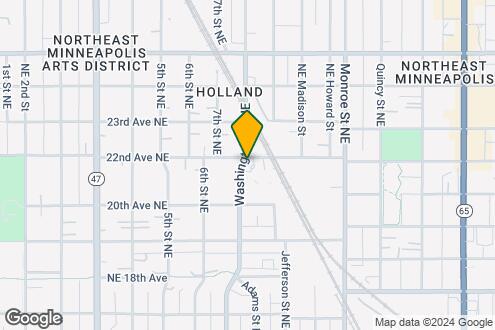 Imagen del Mapa de la Propiedad - The Hollander Rowhomes