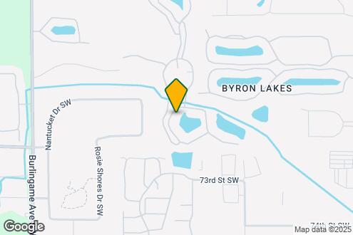 Map Image of the Property - Byron Lakes Apartments