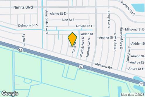 Map Image of the Property - 1046 Citrus Ave S