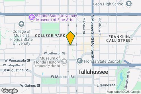 Imagen del Mapa de la Propiedad - Tallahassee Center Condominiums