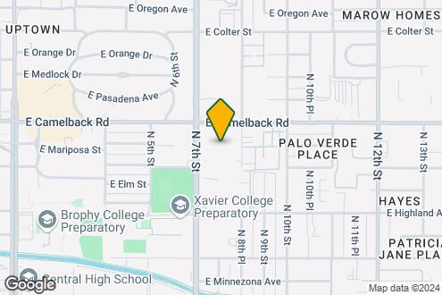 Map Image of the Property - 4949 N 7th St