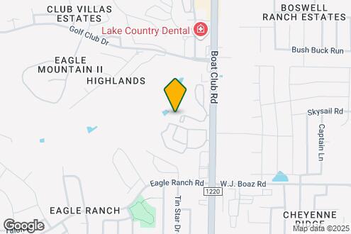 Map Image of the Property - Eagle's Point Apartments