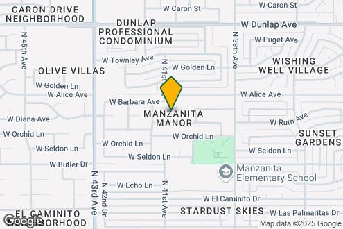 Map Image of the Property - 8609 N 41st Ave