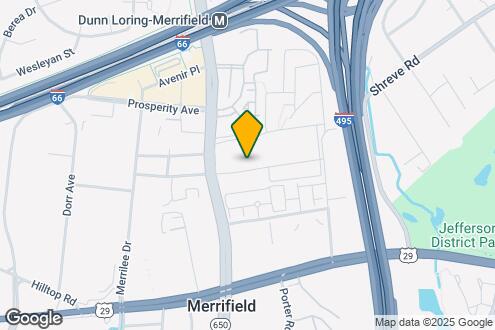 Imagen del Mapa de la Propiedad - Merrifield at Dunn Loring Station Apartments