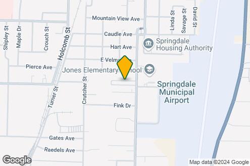 Map Image of the Property - C & W Apartments Springdale