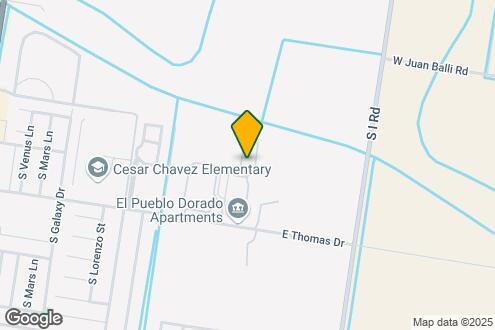 Map Image of the Property - El Pueblo Dorado Apartments