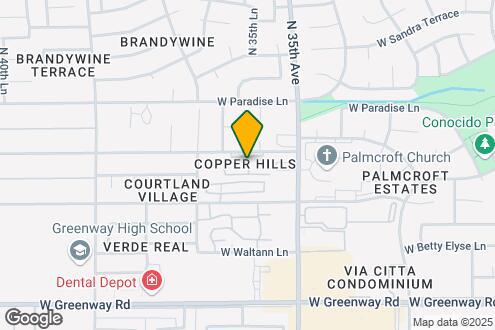 Map Image of the Property - 3535 W MONTE CRISTO Ave