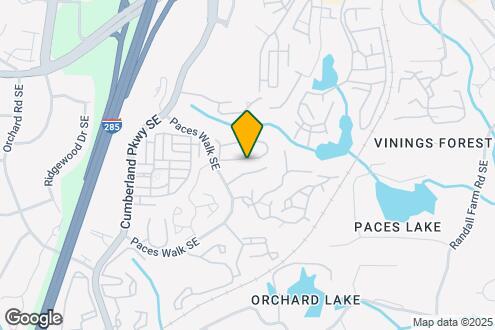 Map Image of the Property - Paces Ridge at Vinings