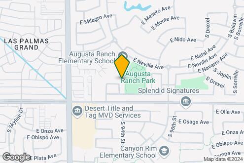 Map Image of the Property - 9410 E Nopal Ave