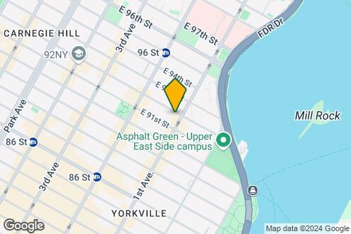 Map Image of the Property - Two Bedroom Apartment UES