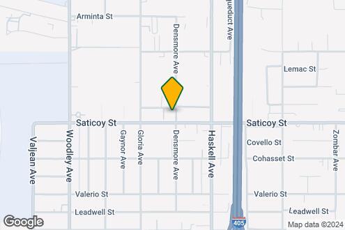 Map Image of the Property - Saticoy Street