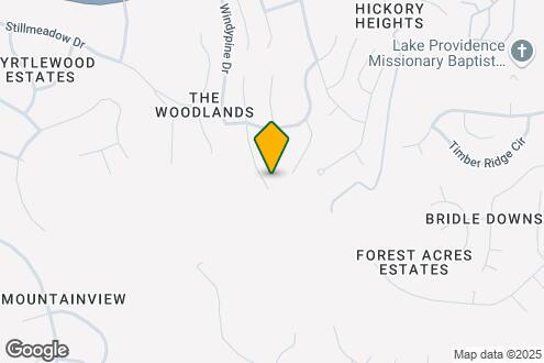 Map Image of the Property - 941 S Woodstone Ln