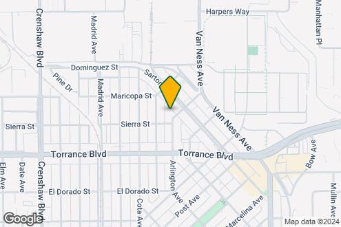 Map Image of the Property - Torrance Gateway Apartments